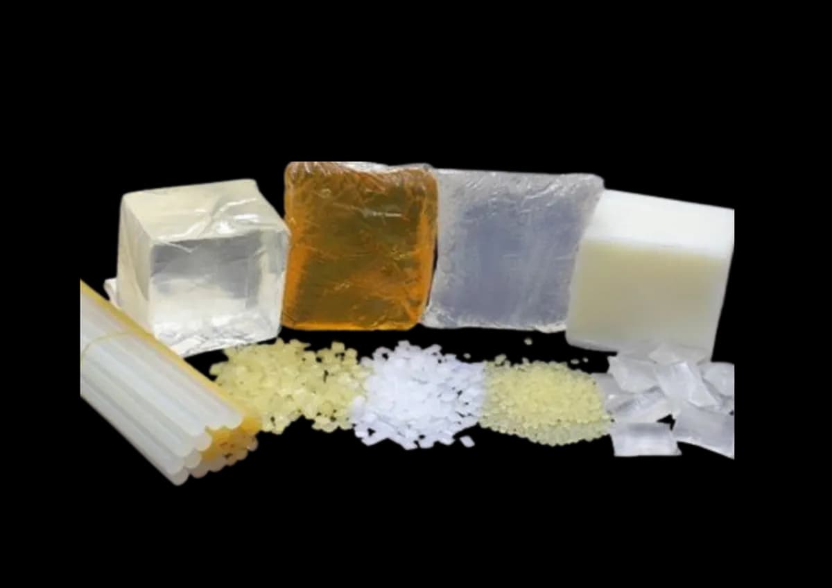 Apresentações de colas e adesivos